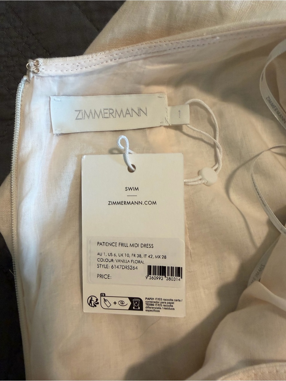 Zimmermann Patience Floral Linen Dress - Picture 7 of 7